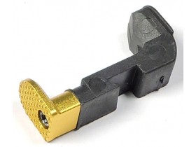 Gold Racing Style Mag Release Catch with adjustment plate
